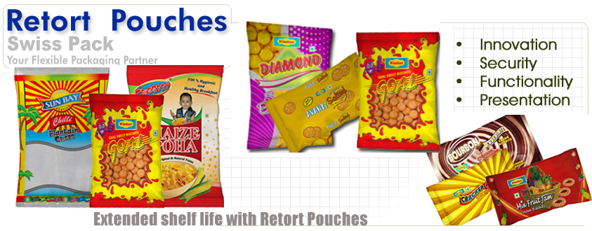 Manufacturer and Exporters of Retort Pouches